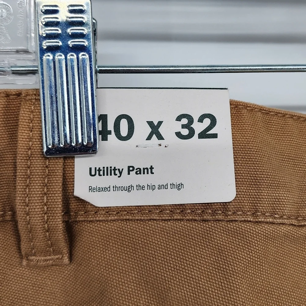 Alpine Design Utility Pant Brown Khaki Mens 40x30 NWT
